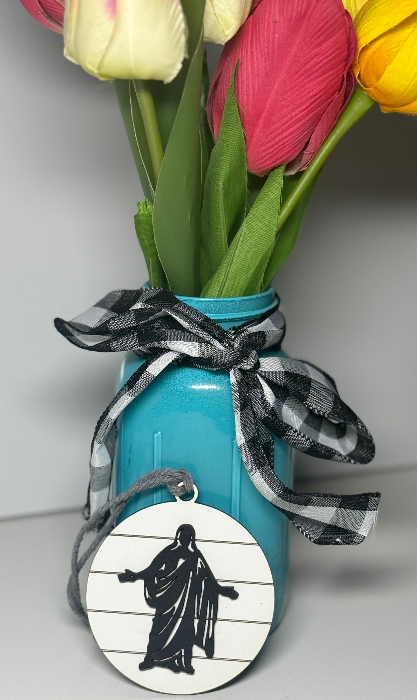 Christus Statue Ornament- Shiplap