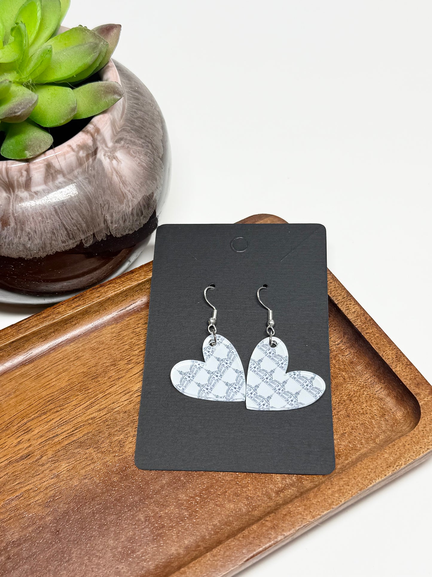 Kirtland Temple Dangle Earrings- Laser Cut