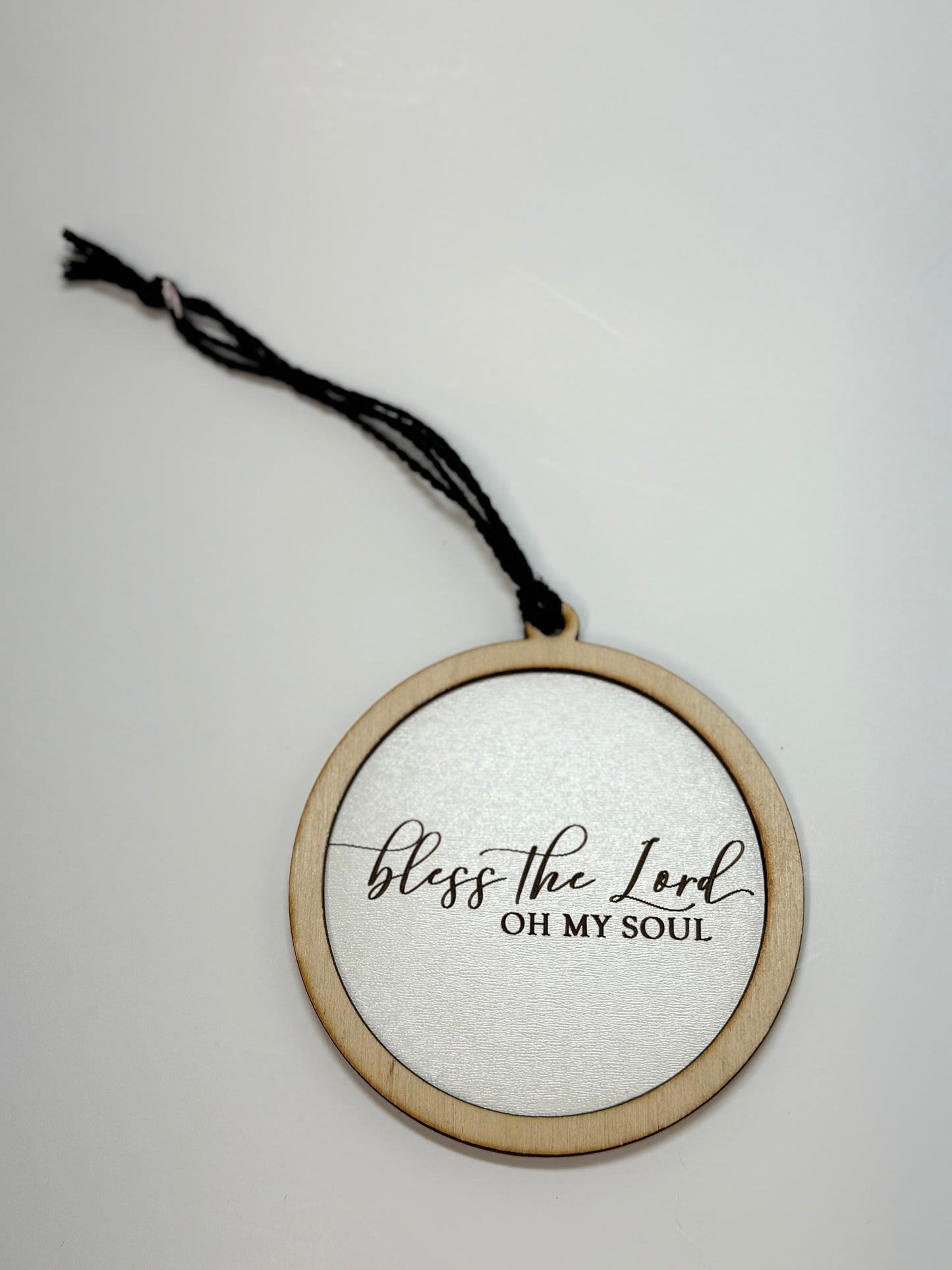 Bless the Lord - Round Hanging Ornament