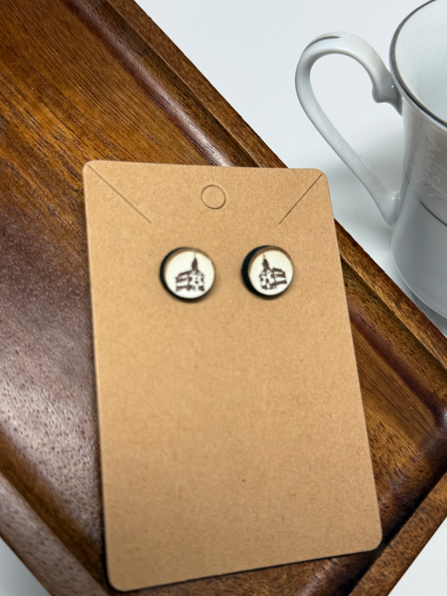 Kirtland Temple Stud Earrings