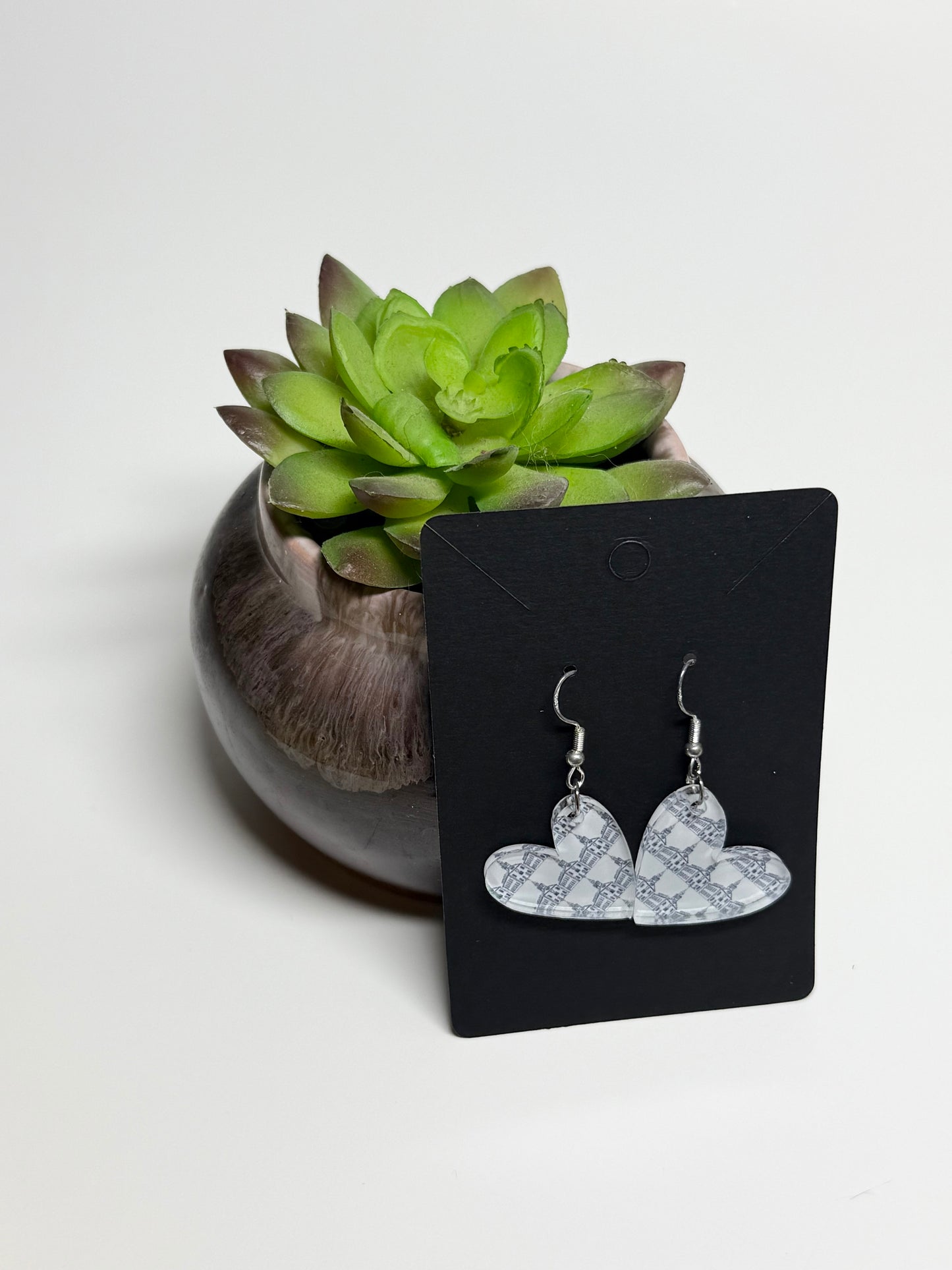 Kirtland Temple Dangle Earrings- Laser Cut