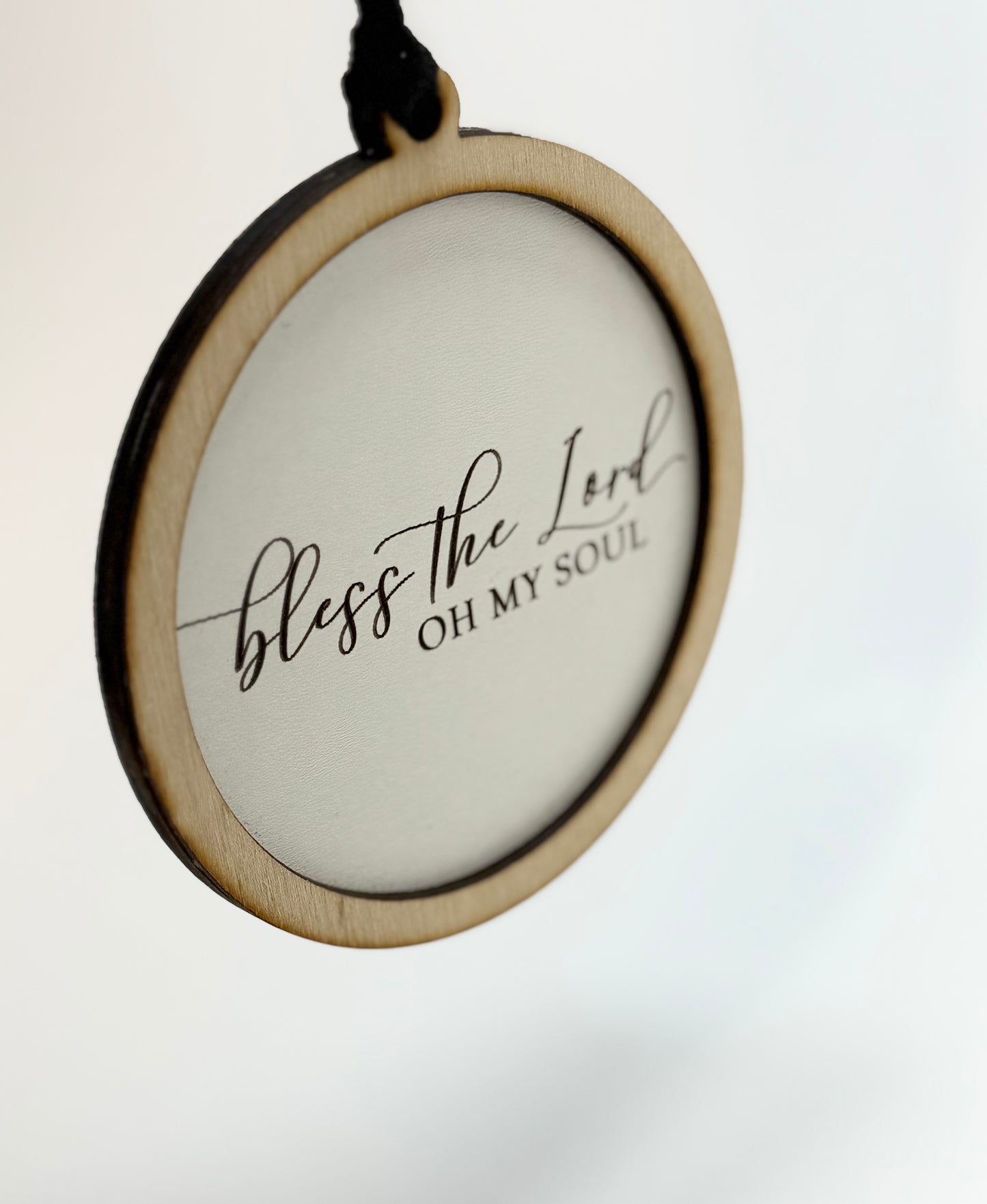Bless the Lord - Round Hanging Ornament