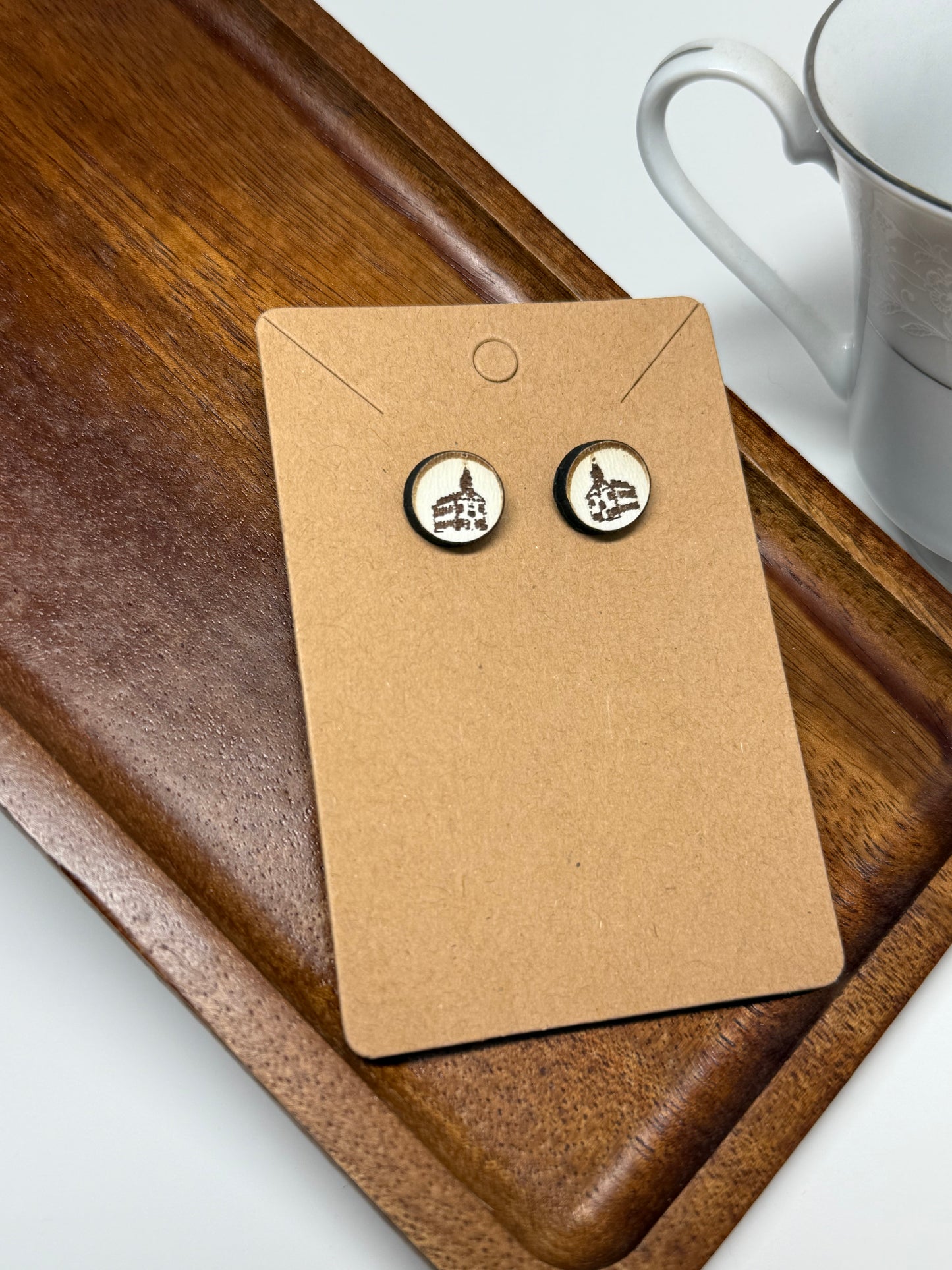 Kirtland Temple Stud Earrings