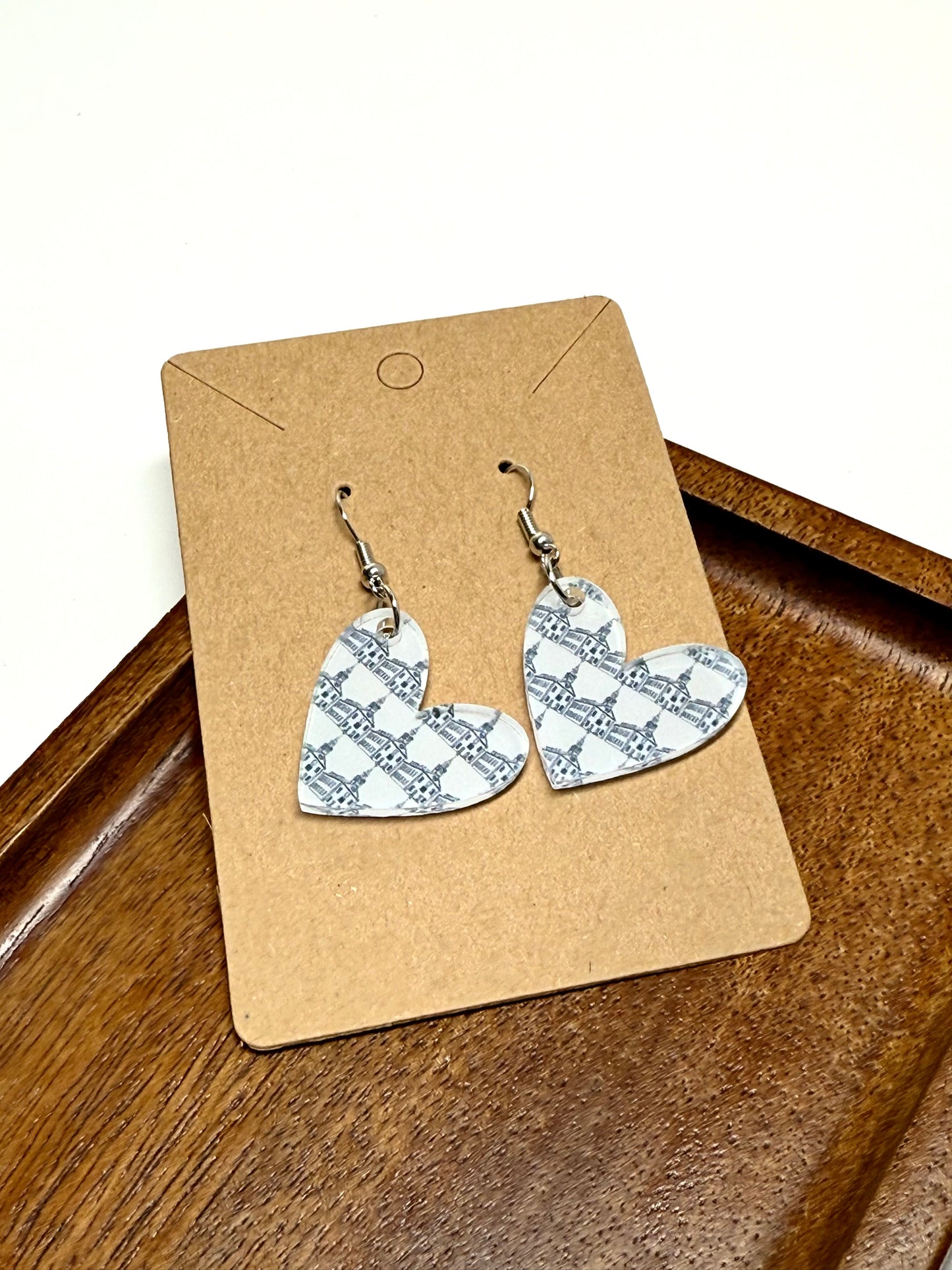 Kirtland Temple Dangle Earrings- Laser Cut