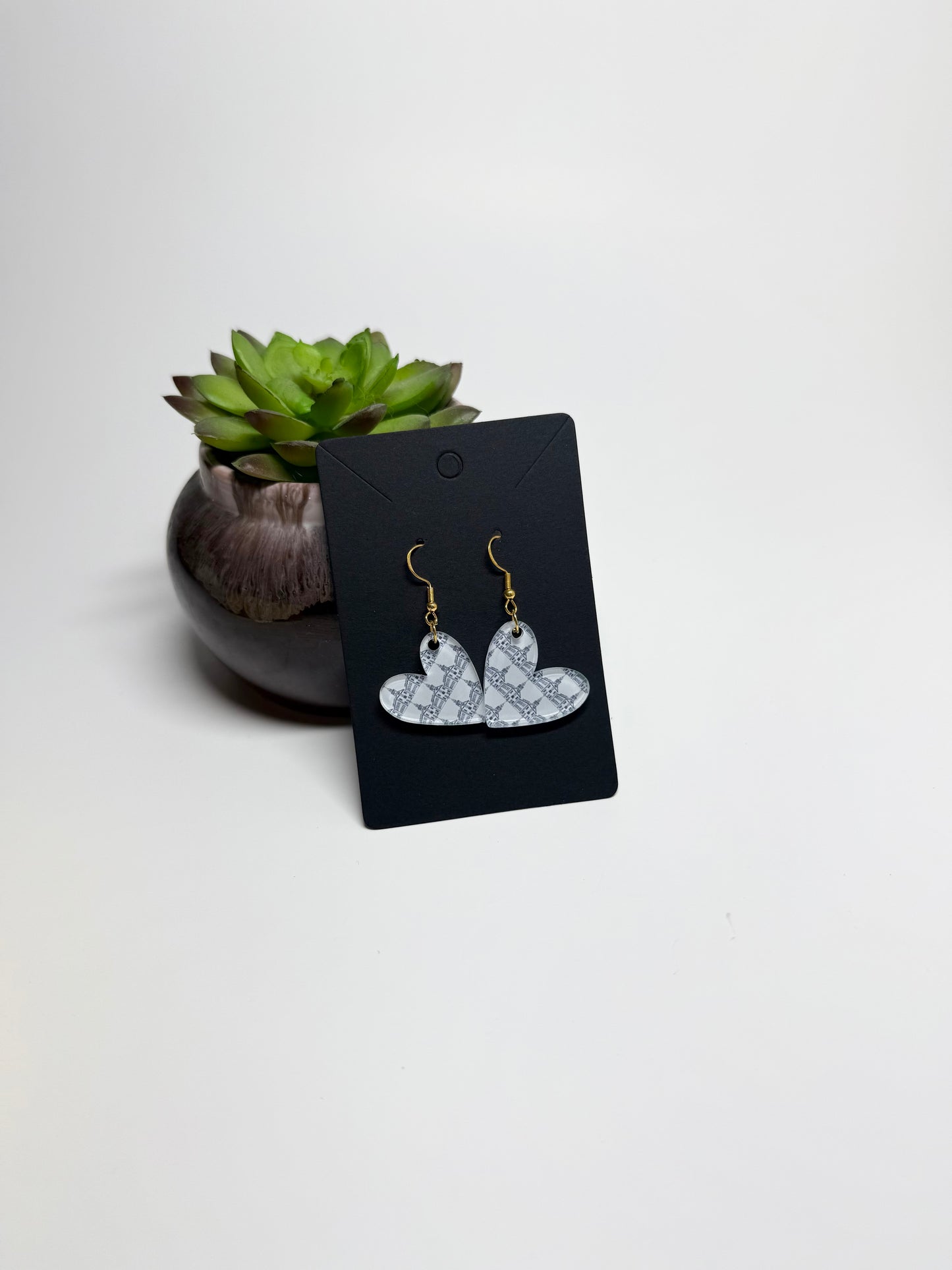 Kirtland Temple Dangle Earrings- Laser Cut