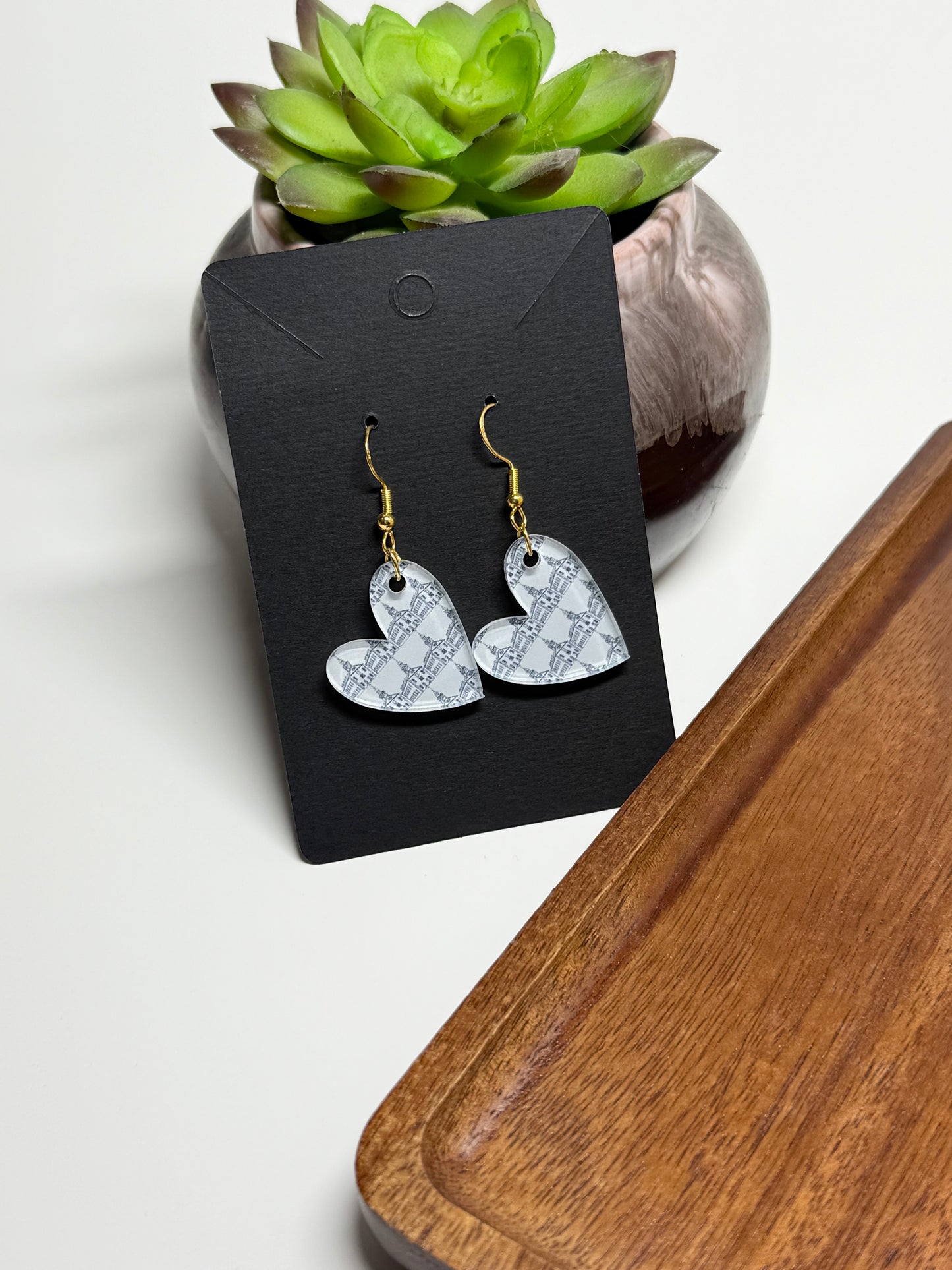 Kirtland Temple Dangle Earrings- Laser Cut