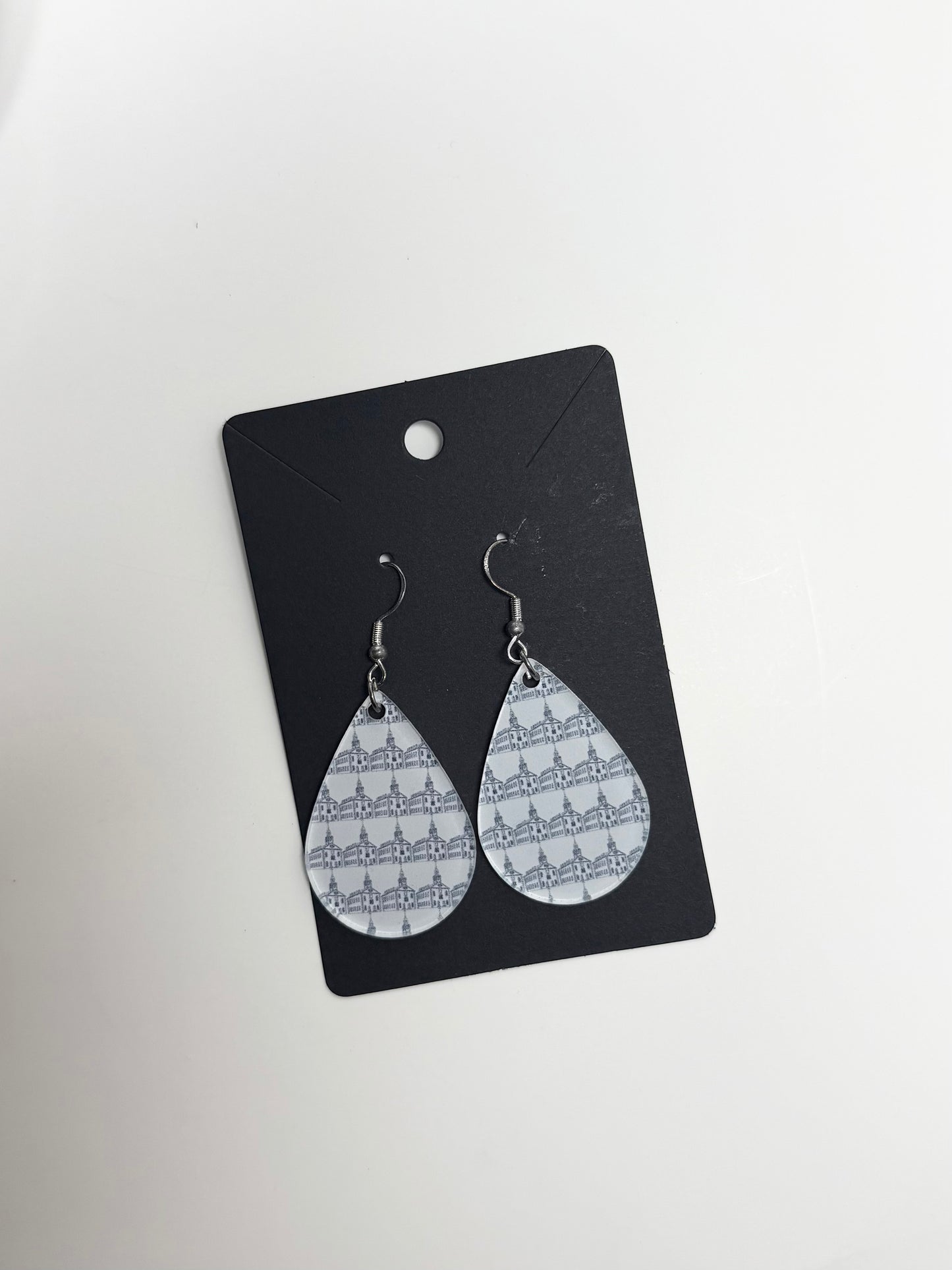 Kirtland Temple Dangle Earrings- Laser Cut
