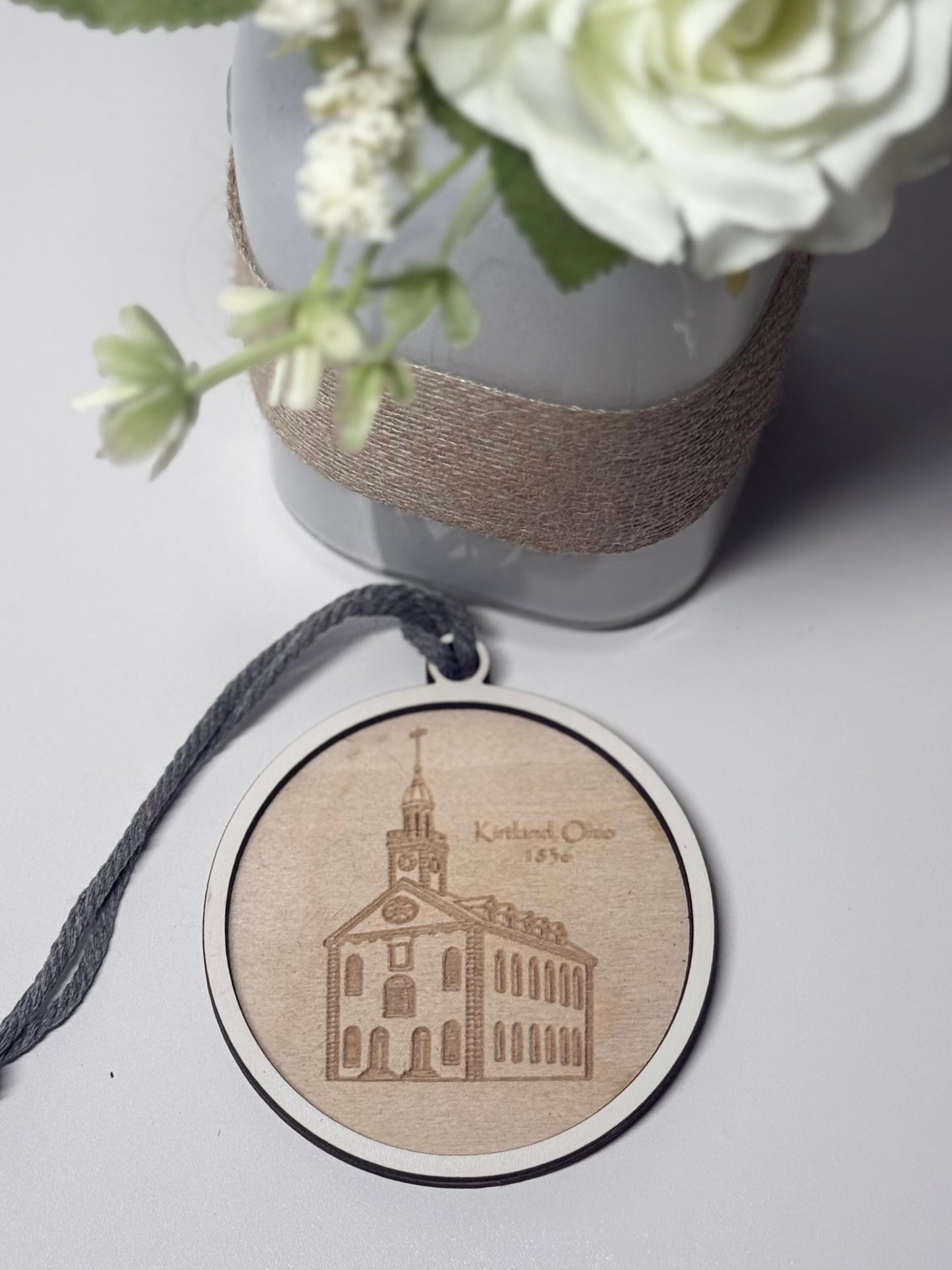 Kirtland Temple Ornament- wooden