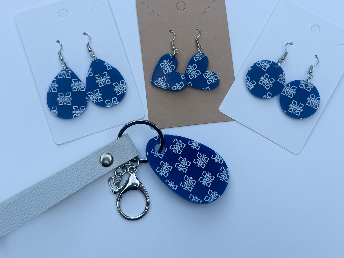 Madison School Spirit Keychain