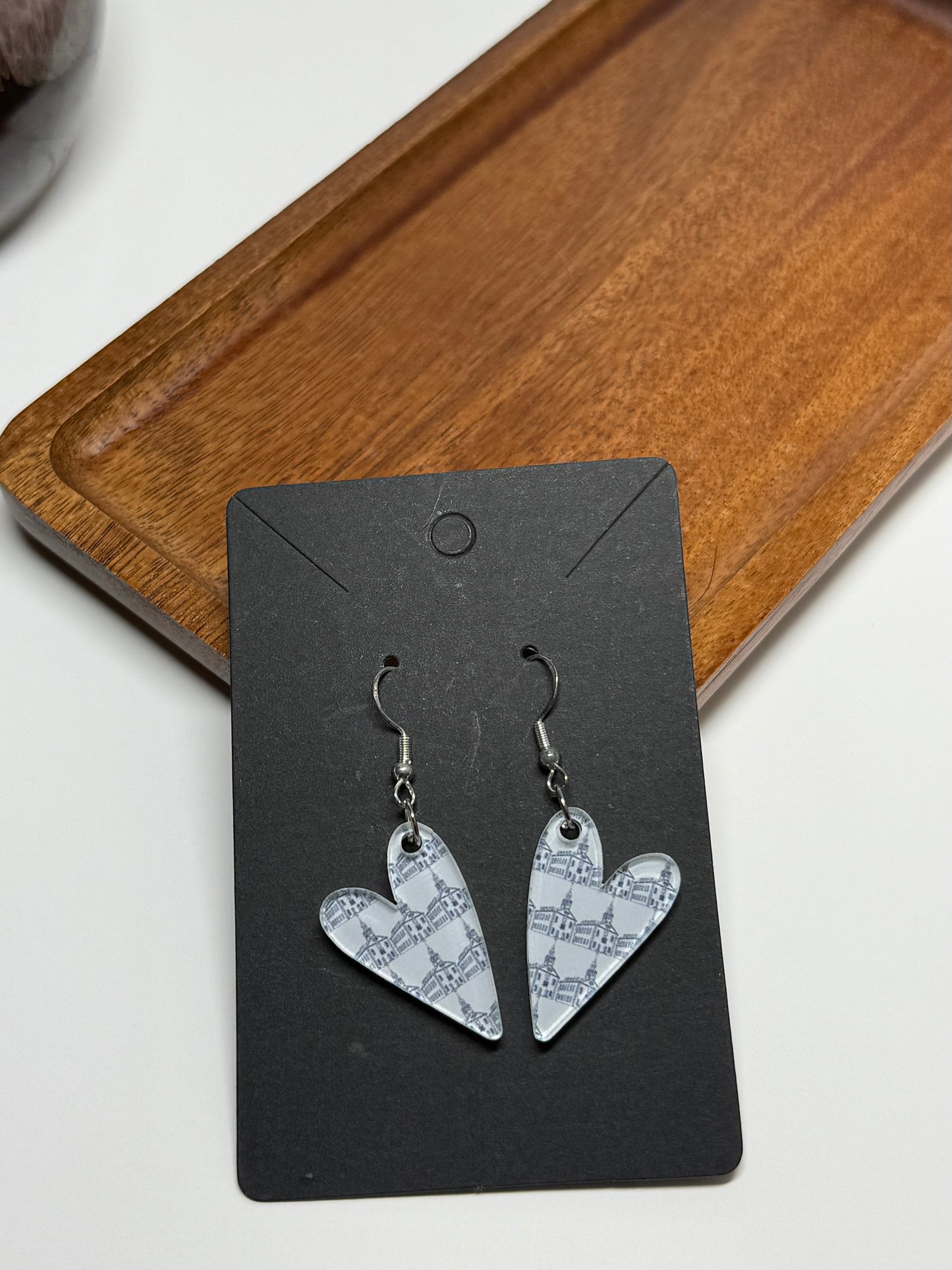 Kirtland Temple Dangle Earrings- Laser Cut