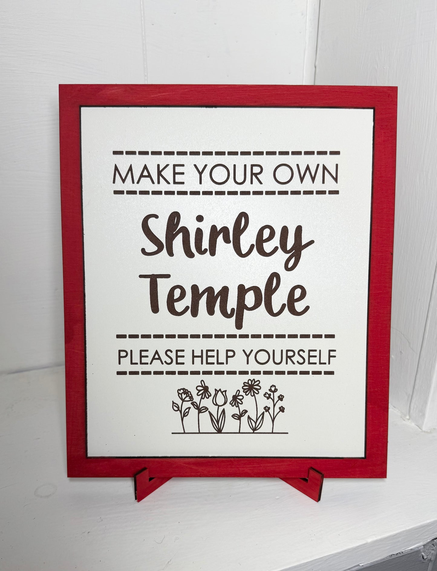 Shirley Temple Station Sign