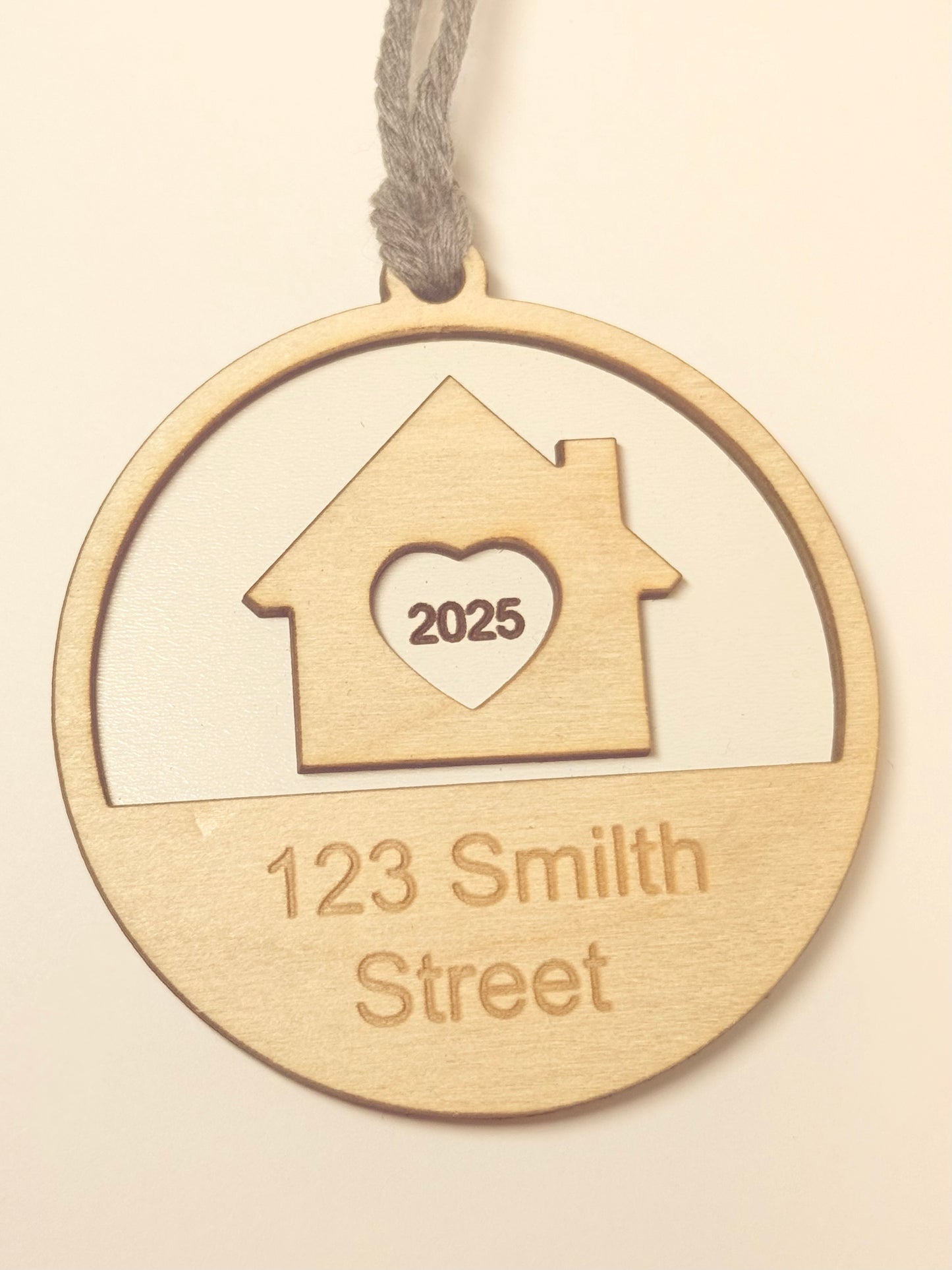 Personalized New Home Ornament