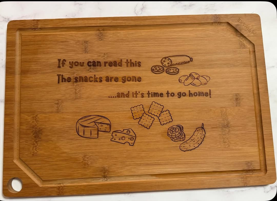 Engraved Cutting Board – Personalized Gift for Any Occasion- CUSTOM ORDER