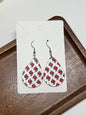 Geneva Eagles Clear Acrylic Earrings- Geneva Ohio