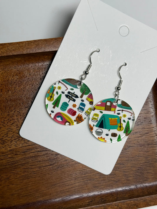 Happy Camper Earrings