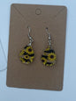 Sunflower Acrylic Dangle Earrings