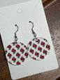 Geneva Eagles Clear Acrylic Earrings- Geneva Ohio