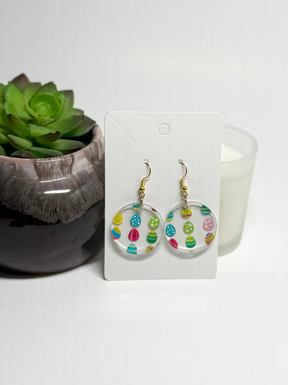 Easter Egg Custom Acrylic Earrings