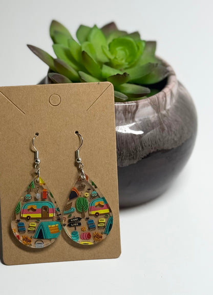 Happy Camper Earrings
