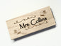 Custom Wooden Eraser - Teacher Appreciation Gift