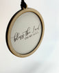 Bless the Lord - Round Hanging Ornament