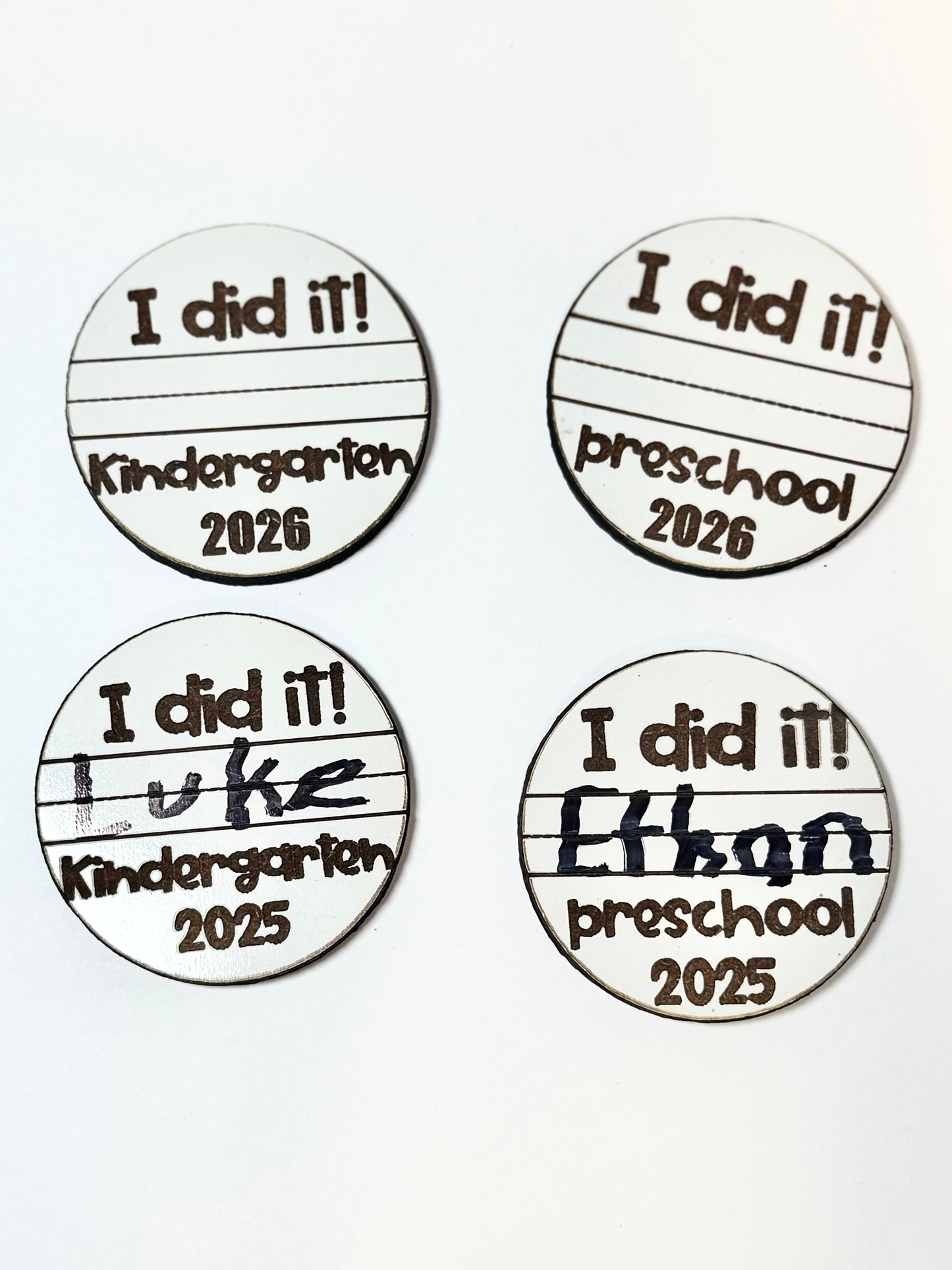 “I Did It!” Milestone Fridge Magnets