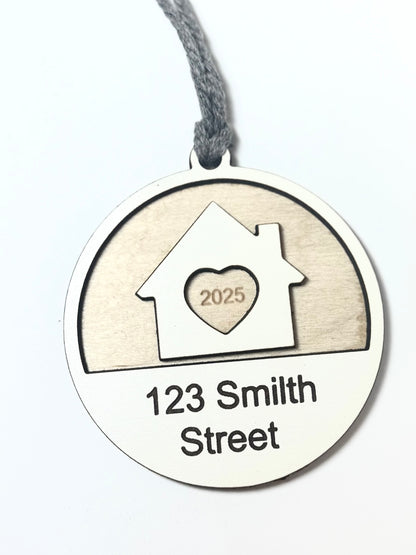 Personalized New Home Ornament