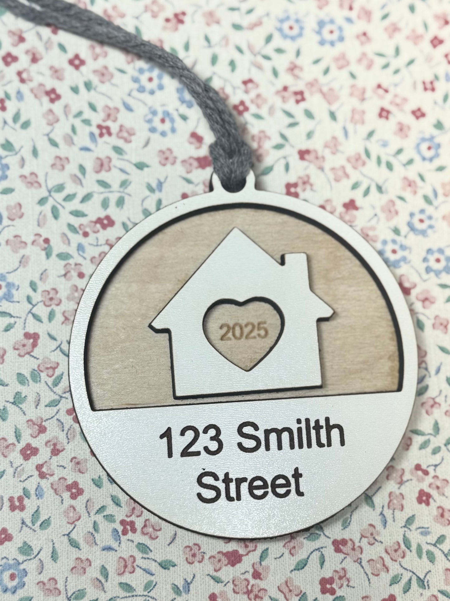 Personalized New Home Ornament