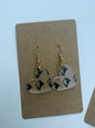 Golf Cart Earrings= Clear Acrylic Laser Cut