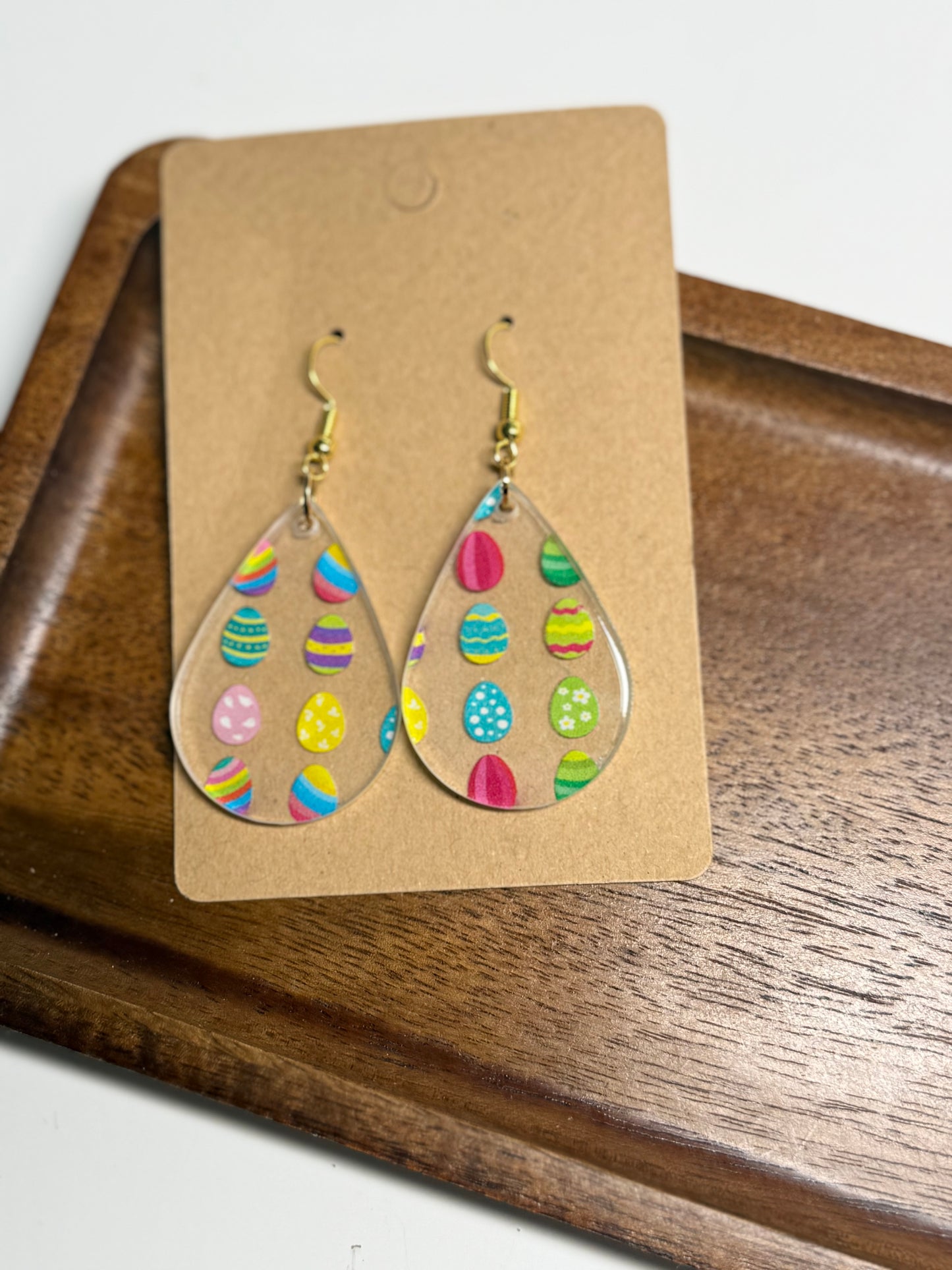 Easter Egg Custom Acrylic Earrings