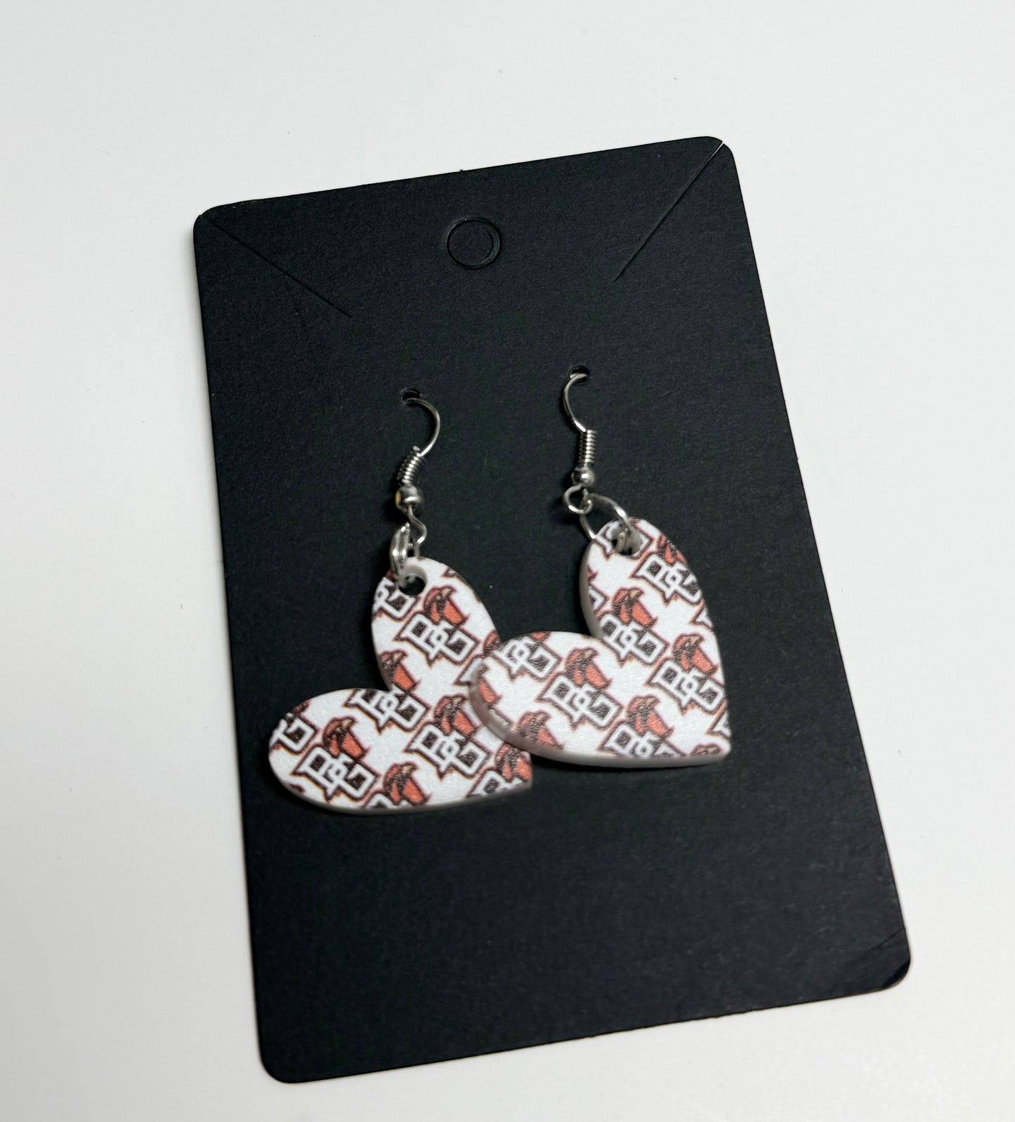 B G Acrylic Earrings