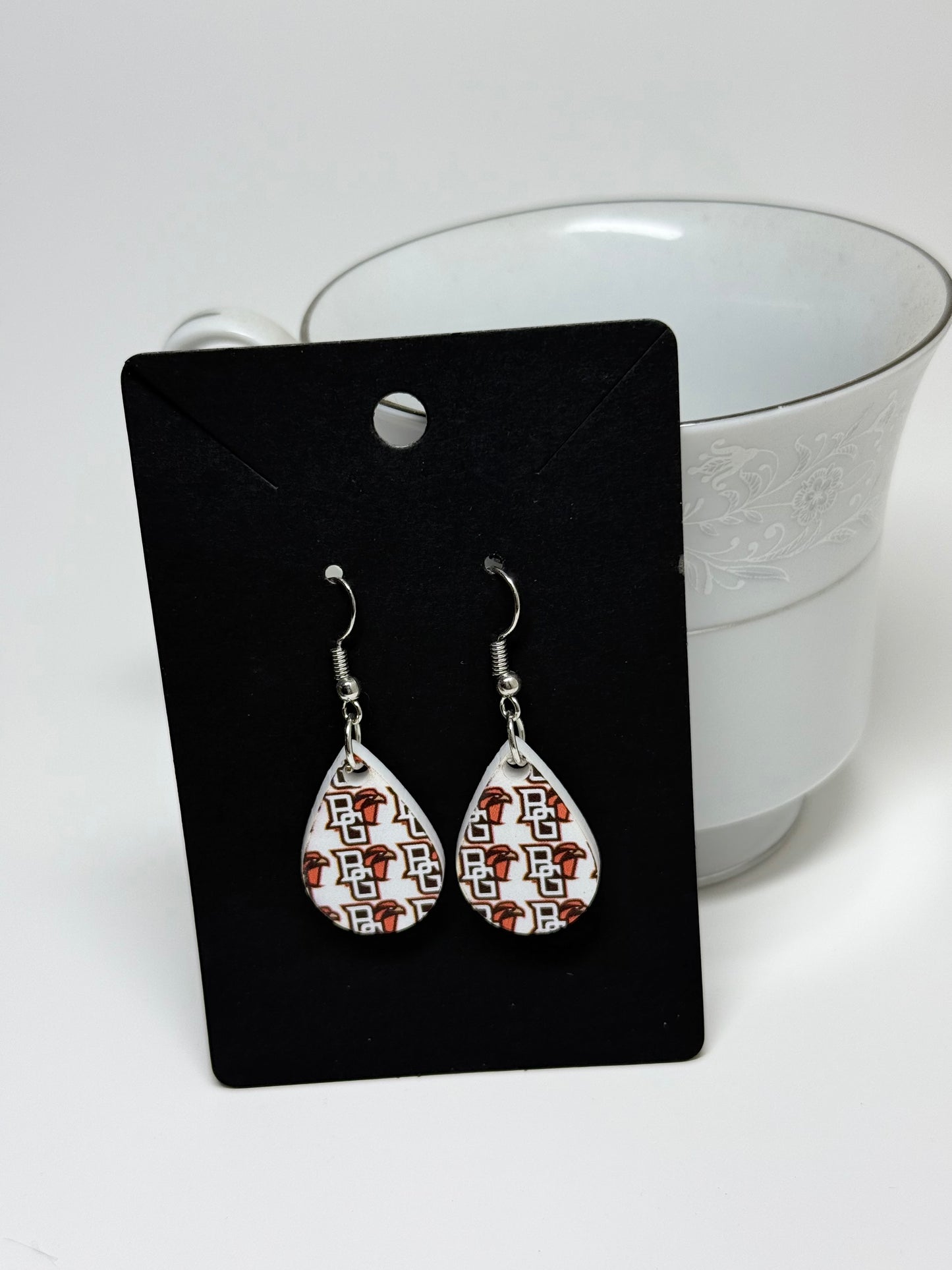 B G Acrylic Earrings