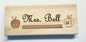 Custom Wooden Eraser - Teacher Appreciation Gift