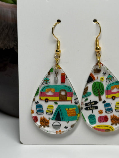 Happy Camper Earrings