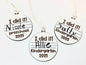 "I Did It!" Graduation Ornaments