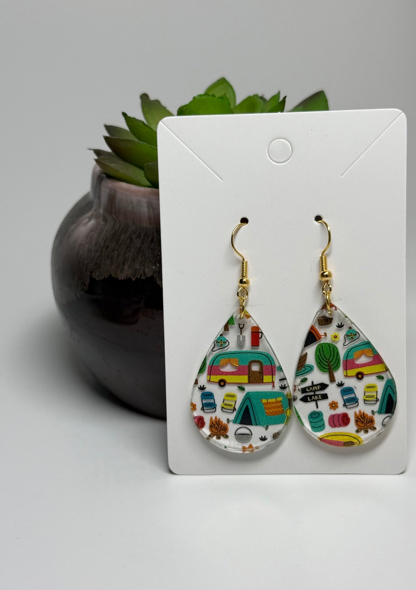 Happy Camper Earrings